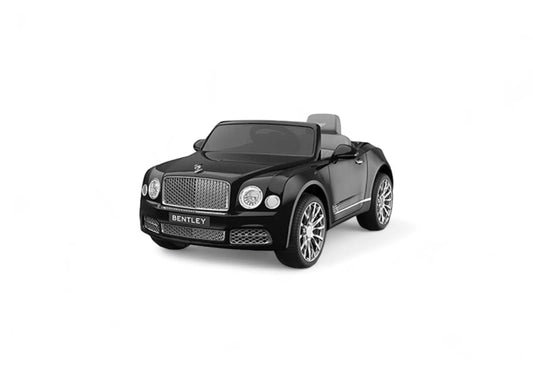 Bentley Mulsanne 12V Kids Black Electric Ride On Car - KIDS RIDE ON ELECTRIC CAR