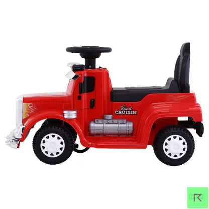 TRUCKY kids red electric ride on truck car