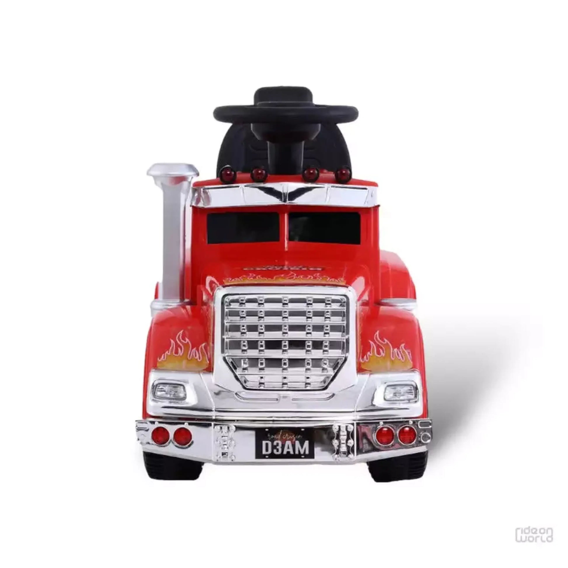 TRUCKY kids red electric ride on truck car