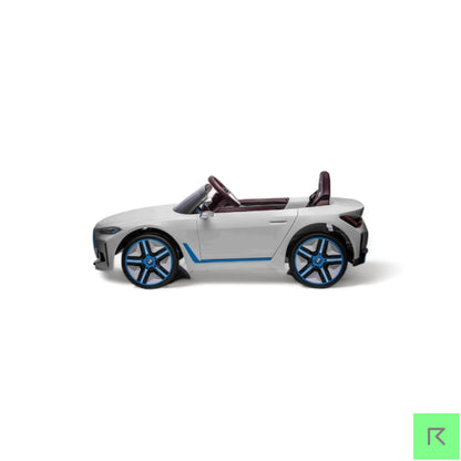 BMW i4 Kids White Electric Ride On Car - KIDS RIDE ON ELECTRIC CAR