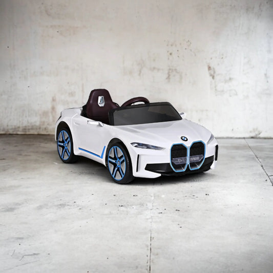 BMW Licensed I4 Sports Electric Kids White Ride On Electric Car - KIDS RIDE ON ELECTRIC CAR