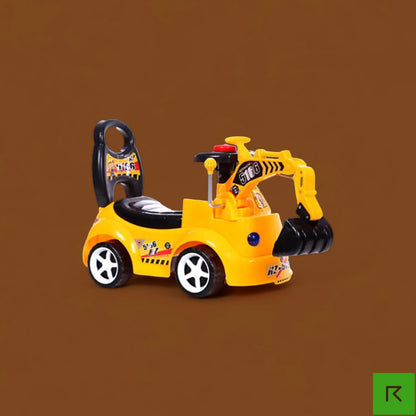Construction Yellow Ride On Excavator - EXCAVATORS