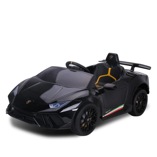 Kahuna Lamborghini Performante Kids Electric Ride On Car Remote Control - Black - Baby & Kids > Ride on Cars Go-karts &