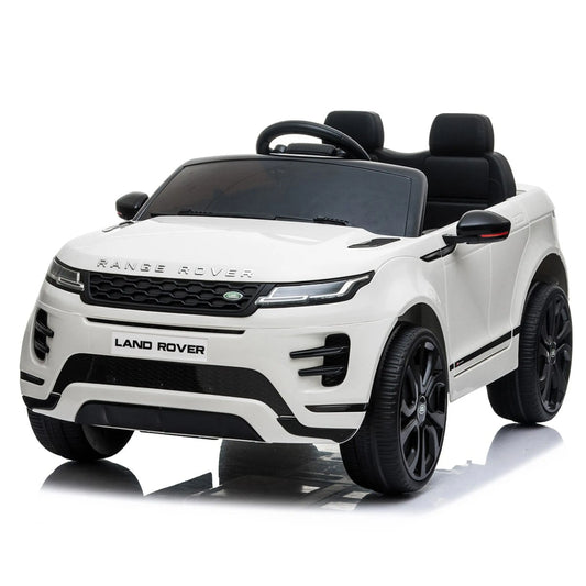 Kahuna Land Rover Licensed Kids Electric Ride On Car Remote Control - White - Baby & Kids > Ride on Cars Go-karts &