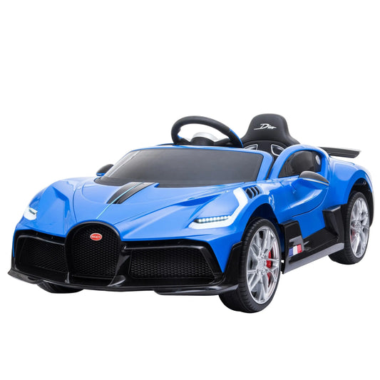 Kahuna Licensed Bugatti Divo Kids Electric Ride On Car - Blue - Baby & Kids > Ride on Cars Go-karts & Bikes