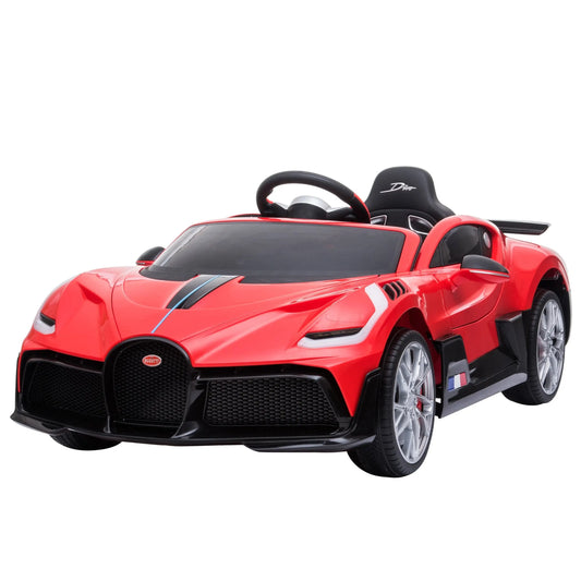 Kahuna Licensed Bugatti Divo Kids Electric Ride On Car - Red - Baby & Kids > Ride on Cars Go-karts & Bikes