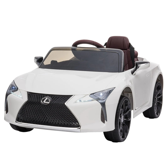 Kahuna Licensed Lexus Lc 500 Kids Electric Ride On Car - White - Baby & Kids > Ride on Cars Go-karts & Bikes