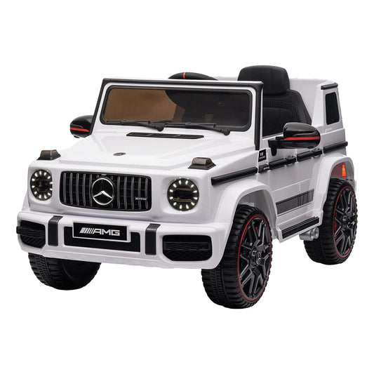 Kahuna Mercedes Benz AMG G63 Licensed Kids Ride On Electric Car Remote Control - White - Baby & Kids > Ride on Cars
