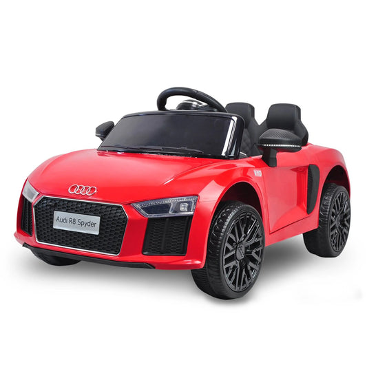 Kahuna R8 Spyder Audi Licensed Kids Electric Ride On Car Remote Control - Red - Baby & Kids > Ride on Cars Go-karts &