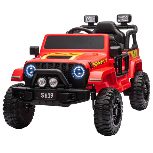 Kahuna S619 Gravity Kids Electric Ride On Car - Red - Baby & Kids > Ride on Cars Go-karts & Bikes
