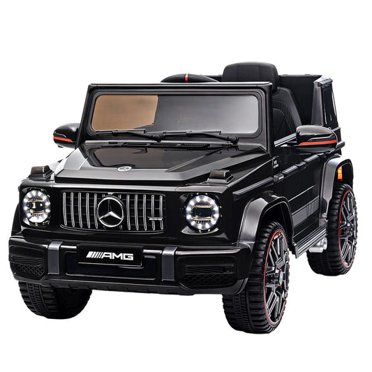 Kids Electric Ride On Car Mercedes-Benz Licensed AMG G63 Toy Cars Remote Black - Baby & Kids > Ride on Cars Go-karts &