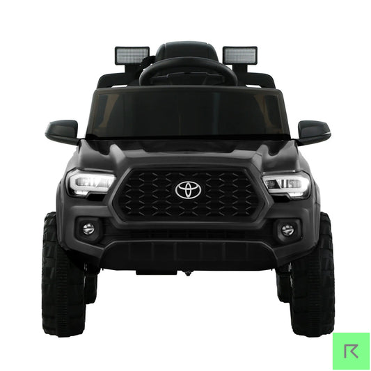 Kids Electric Ride On Car Toyota Tacoma Off Road Jeep Toy Cars Remote 12V Black - Baby & Kids > Ride on Cars Go-karts &