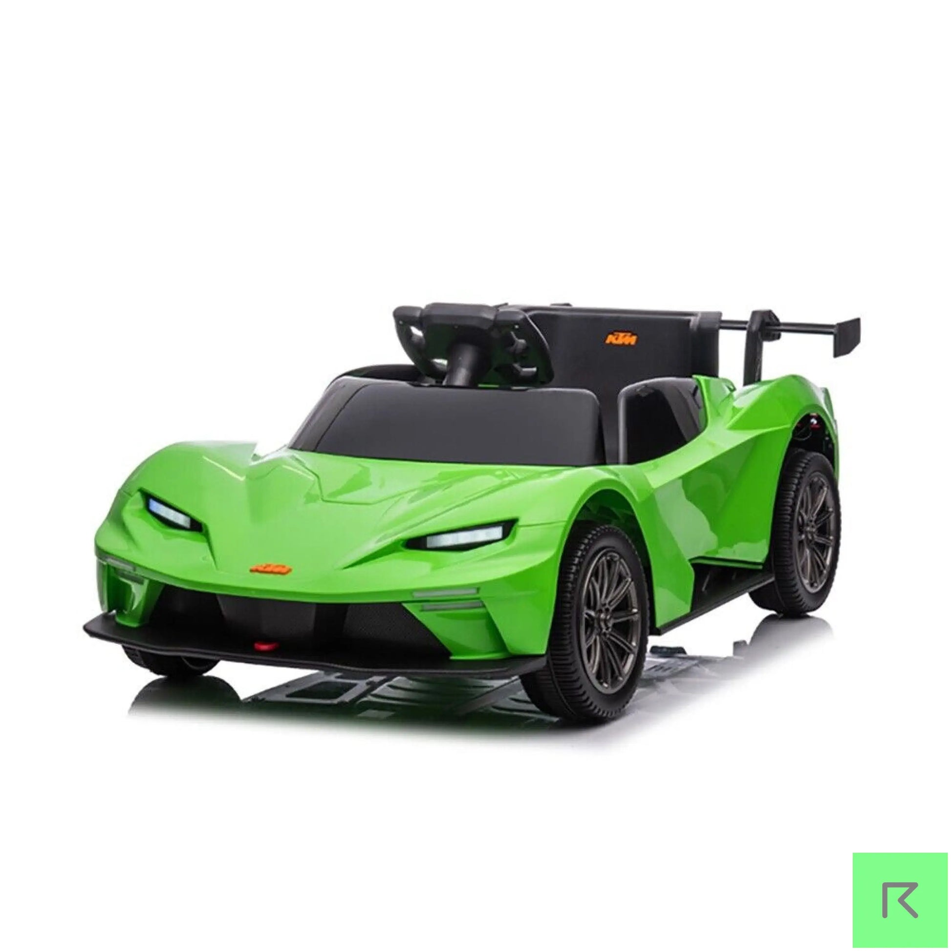 Lamborghini KTM Kids Green Electric Ride On Car - kids ride on car