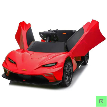 Lamborghini KTM Kids Red Electric Ride On Car - kids ride on car