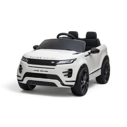Land Rover White Licensed Kids Electric Ride On Car - kids ride on car
