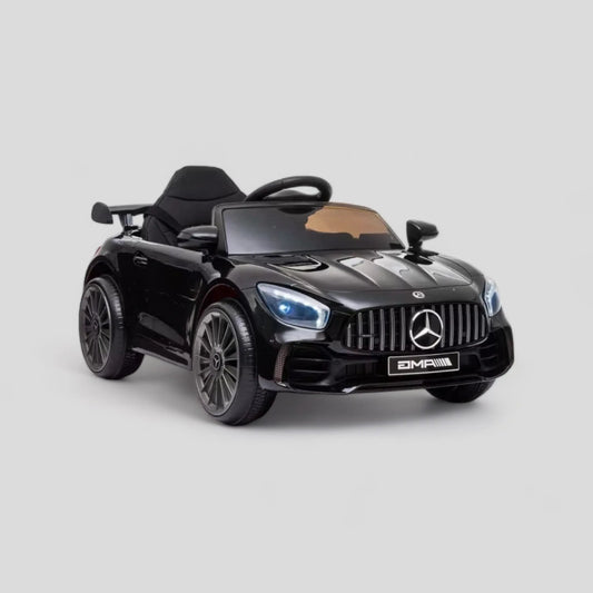 Mercedes Benz AMG GTR Kids Black Electric Ride On Car - KIDS RIDE ON ELECTRIC CAR