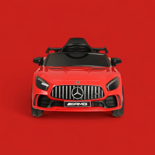 Mercedes-Benz Red AMG GTR Licensed Kids Electric Ride On Car - kids ride on car