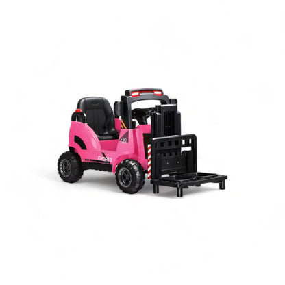 Movi Kids Pink Ride On Electric Forklift - Ride on car