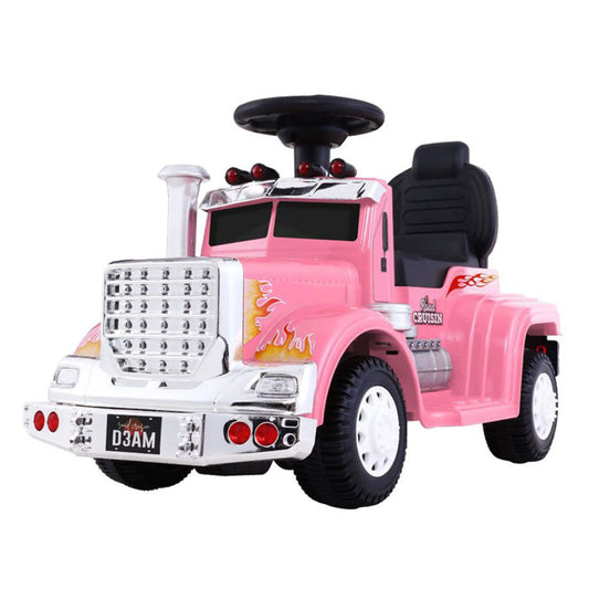 Rigo Kids Electric Ride On Car Truck Motorcycle Motorbike Toy Cars 6V Pink - Baby & Kids > Ride on Cars Go-karts & Bikes