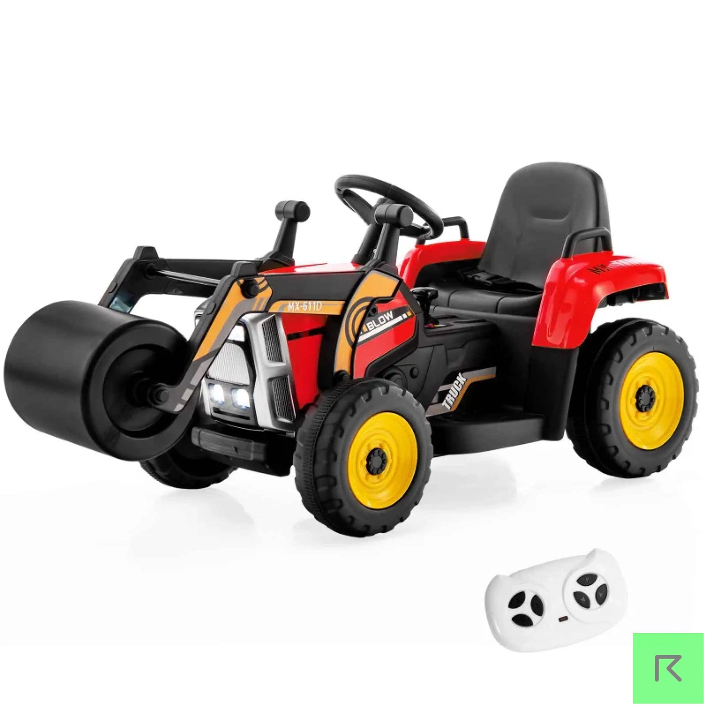 Rollie Red Kids Ride On Electric Roller - Roller