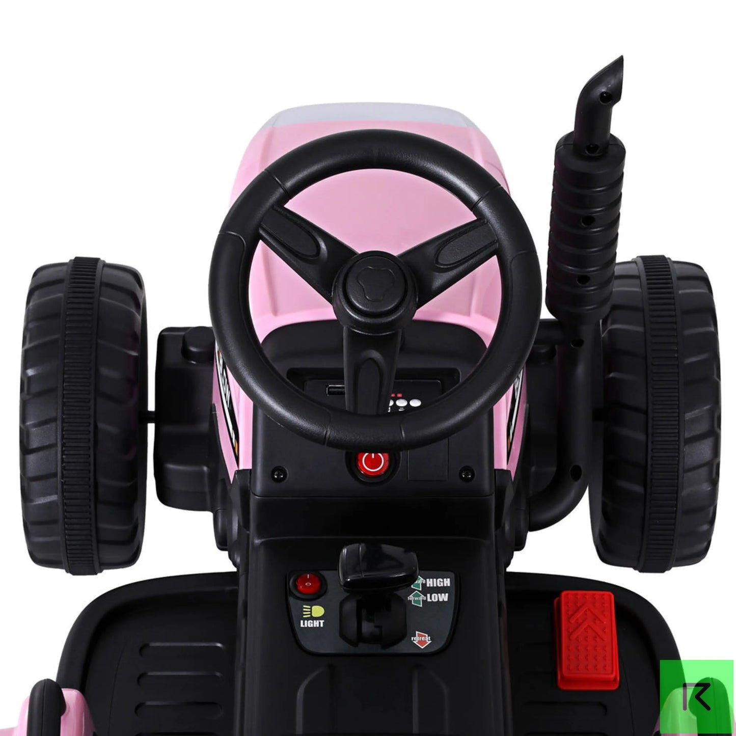 Tracka Pink Kids Ride On Tractor - Kids tractor