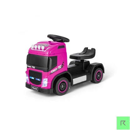 Truckster Pink Kids Ride On Push Truck - Truck